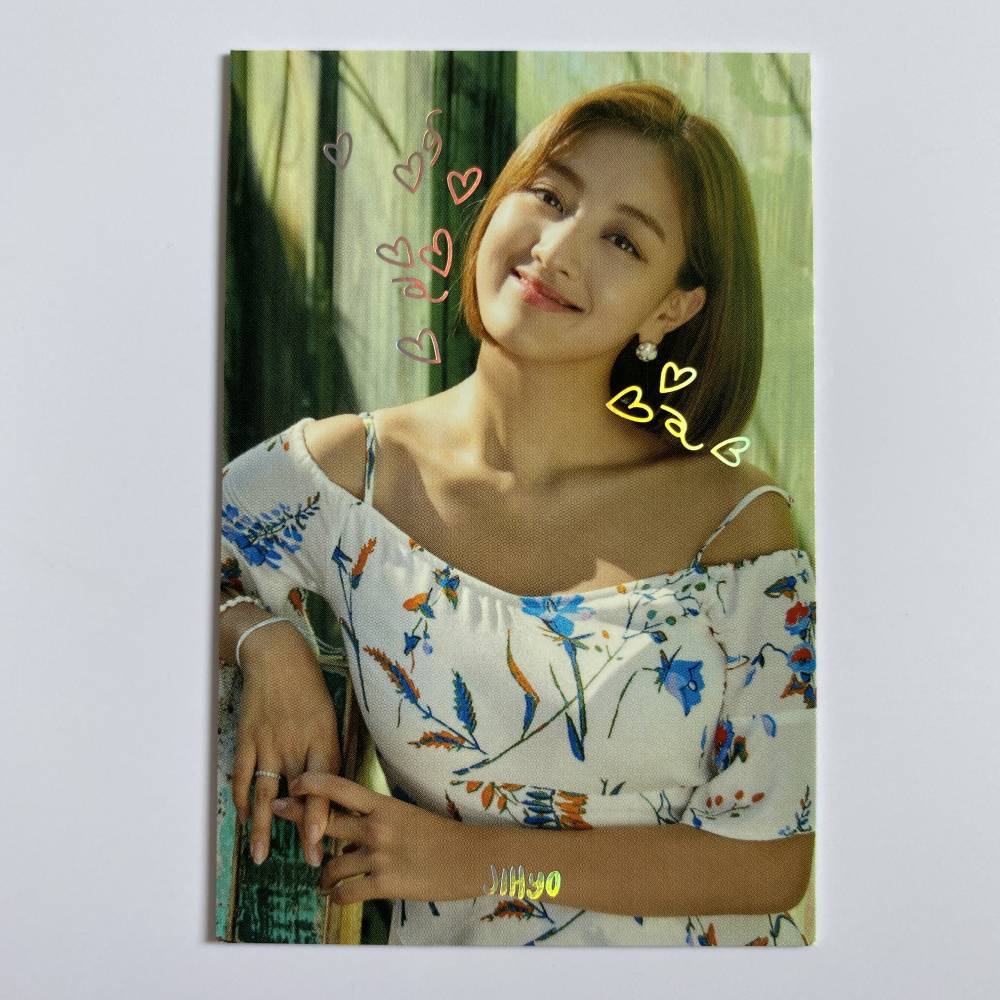TWICE 'TWAII'S SHOP' POP-UP STORE TRADING CARD - JIHYO SET